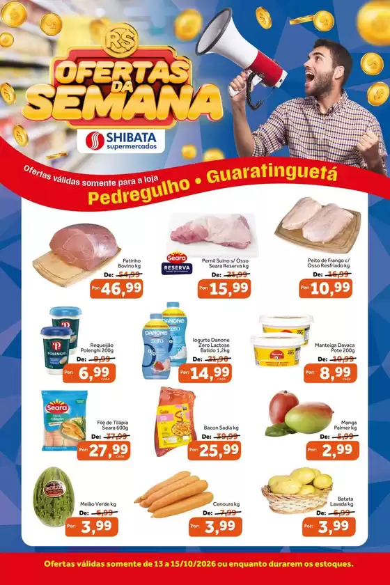 Catálogo Shibata Supermercados | Jornal de Ofertas Guará | 2026-10-13T00:00:00.000Z - 2026-10-15T00:00:00.000Z
