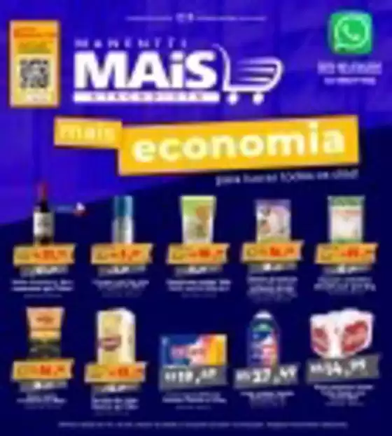 Catálogo Supermercados Manentti | Mais Economia | 2026-10-13T00:00:00.000Z - 2026-10-25T00:00:00.000Z