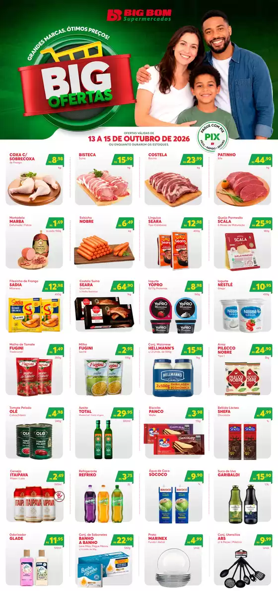 Catálogo Big Bom Supermercados | Big Ofertas | 2026-10-13T00:00:00.000Z - 2026-10-15T00:00:00.000Z