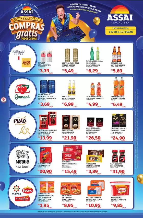Catálogo Assaí Atacadista | Encarte Assaí Atacadista 173776-602 | 2026-10-13T00:00:00.000Z - 2026-10-17T00:00:00.000Z