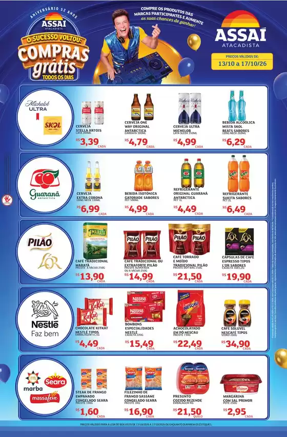 Catálogo Assaí Atacadista | Encarte Assaí Atacadista 173780-603 | 2026-10-13T00:00:00.000Z - 2026-10-17T00:00:00.000Z