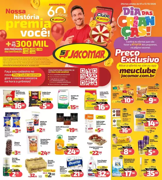 Catálogo Supermercado Jacomar | Dia das Crianças | 2026-10-13T00:00:00.000Z - 2026-10-13T00:00:00.000Z