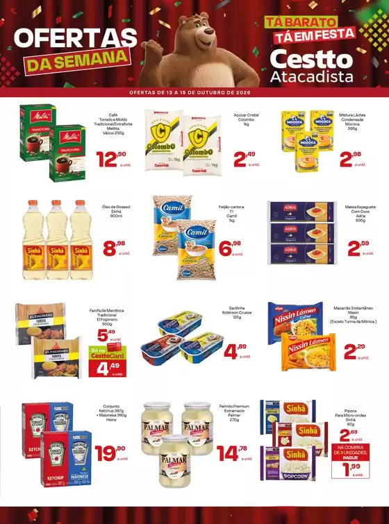 Catálogo Cestto Atacadista | SP-Edicao Ofertas da Semana | 2026-10-13T00:00:00.000Z - 2026-10-15T00:00:00.000Z