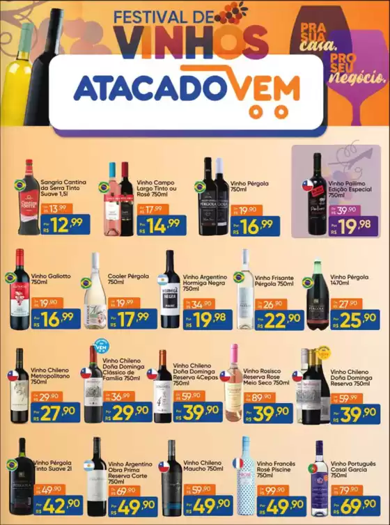 Catálogo ATACADO VEM | Festival De Vinhos | 2026-10-13T00:00:00.000Z - 2026-10-15T00:00:00.000Z