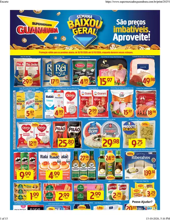 Catálogo Supermercados Guanabara | Ofertas | 2026-10-13T00:00:00.000Z - 2026-10-13T00:00:00.000Z
