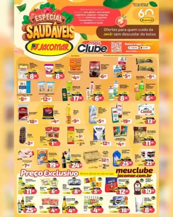 Catálogo Supermercado Jacomar | Especial Saudaveis | 2026-10-14T00:00:00.000Z - 2026-10-20T00:00:00.000Z