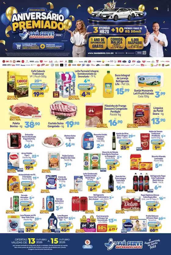 Catálogo Supermercados Jaù Serve | Ofertas de TV | 2026-10-14T00:00:00.000Z - 2026-10-15T00:00:00.000Z
