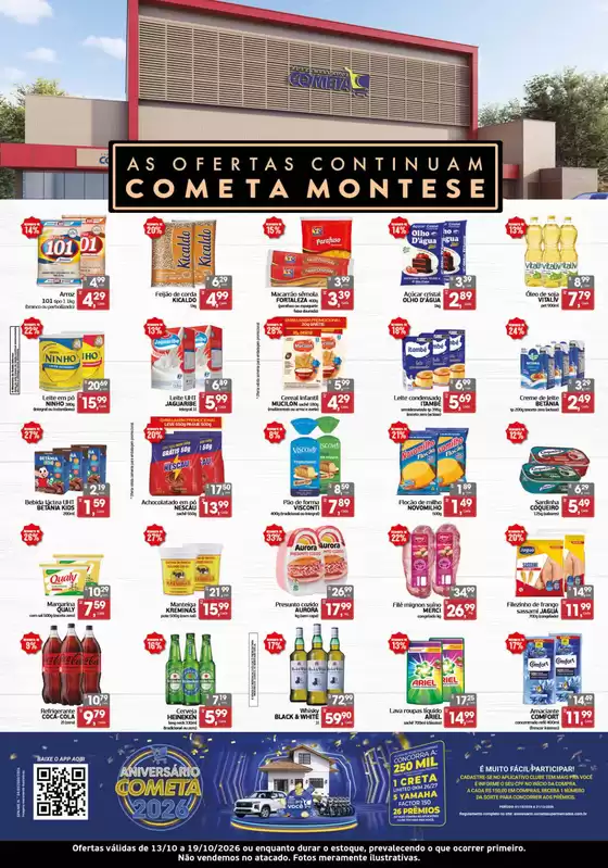 Catálogo Cometa Supermercados | Ofertas exclusivas | 2026-10-14T00:00:00.000Z - 2026-10-19T00:00:00.000Z