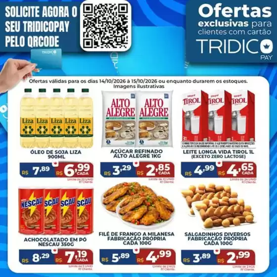 Catálogo Supermercados Tridico | Ofertas exclusivas | 2026-10-14T00:00:00.000Z - 2026-10-15T00:00:00.000Z