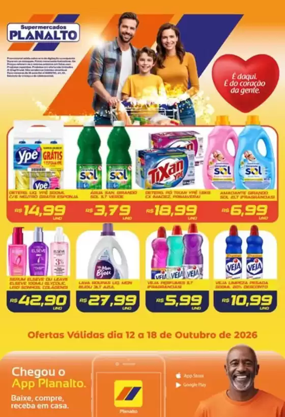 Catálogo Supermercados Planalto | Ofertas | 2026-10-14T00:00:00.000Z - 2026-10-18T00:00:00.000Z