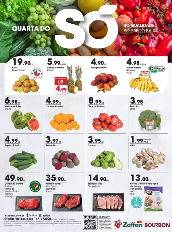 Catálogo Zaffari | Ofertas Quarta do Só | 2026-10-14T00:00:00.000Z - 2026-10-14T00:00:00.000Z
