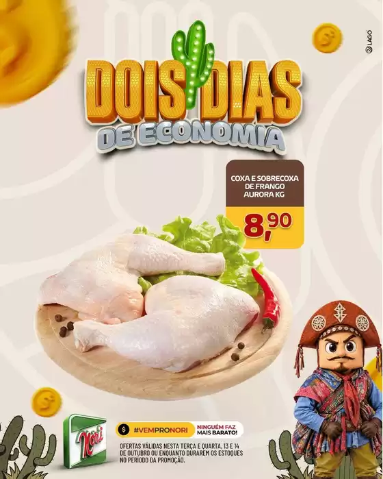 Catálogo Supermercados Nori | Ótima oferta para todos os clientes | 2026-10-13T00:00:00.000Z - 2026-10-14T00:00:00.000Z
