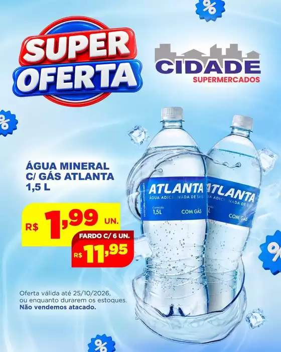 Catálogo Cidade Supermercados | Melhores ofertas para todos os clientes | 2026-10-14T00:00:00.000Z - 2026-10-25T00:00:00.000Z