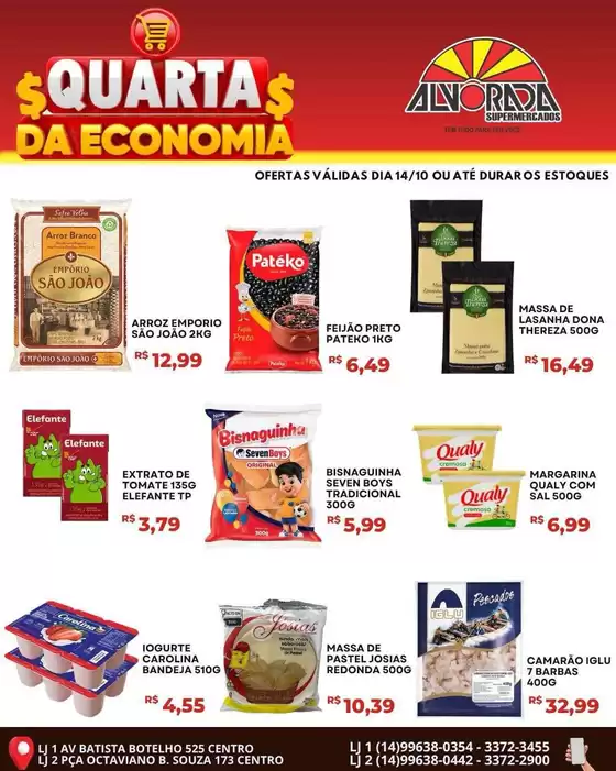 Catálogo Alvorada Supermercados | Encarte Alvorada Supermercados | 2026-10-14T00:00:00.000Z - 2026-10-14T00:00:00.000Z