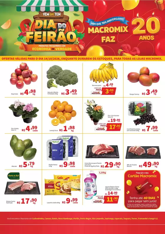 Catálogo Macromix Atacado | Encarte Macromix Atacado | 2026-10-14T00:00:00.000Z - 2026-10-14T00:00:00.000Z