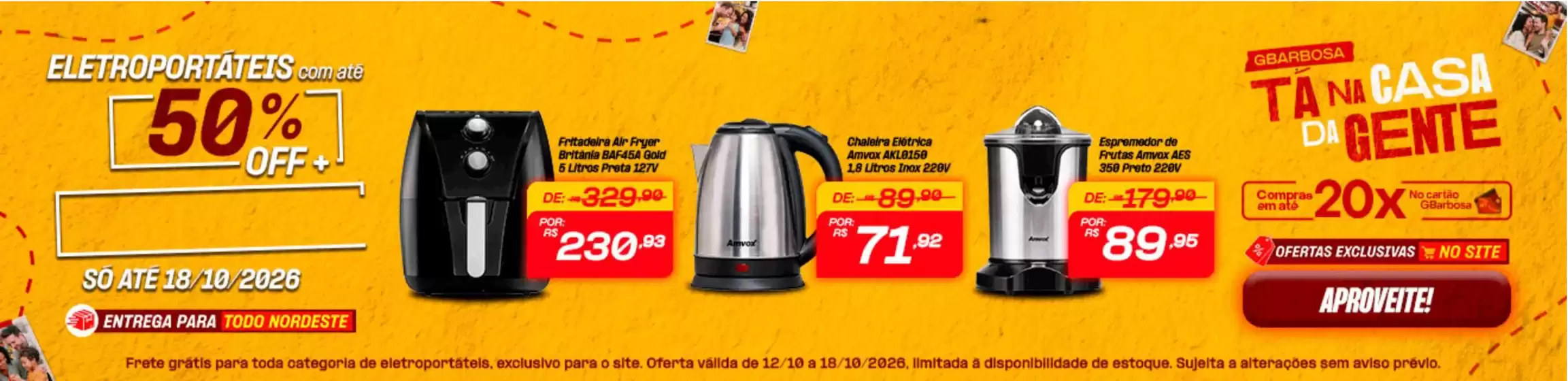 Catálogo GBarbosa em Juazeiro | Ampla seleção de ofertas | 2026-10-12T00:00:00.000Z - 2026-10-18T00:00:00.000Z