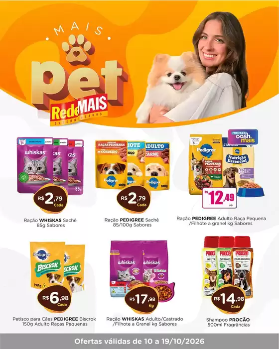 Catálogo Rede Mais Supermercados | Nossas melhores pechinchas | 2026-10-10T00:00:00.000Z - 2026-10-19T00:00:00.000Z