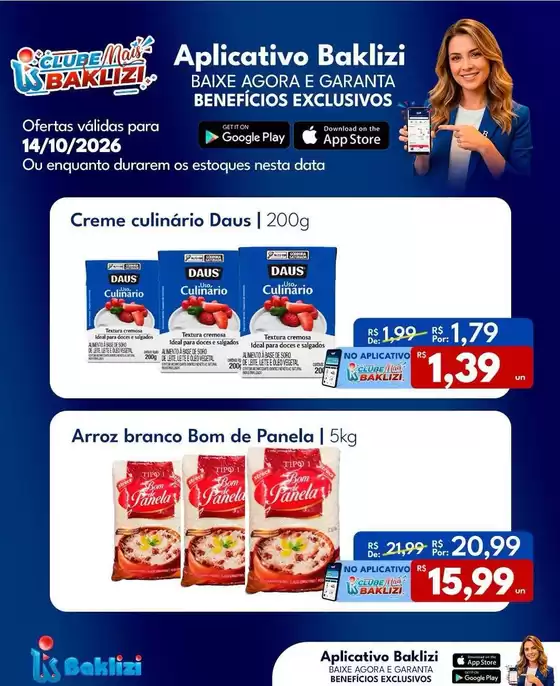 Catálogo Supermercados Baklizi | Melhores ofertas para compradores econômicos | 2026-10-14T00:00:00.000Z - 2026-10-14T00:00:00.000Z