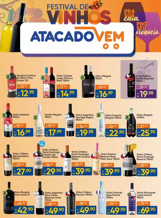 Catálogo ATACADO VEM | Encarte Atacado Vem | 2026-10-14T00:00:00.000Z - 2026-10-15T00:00:00.000Z