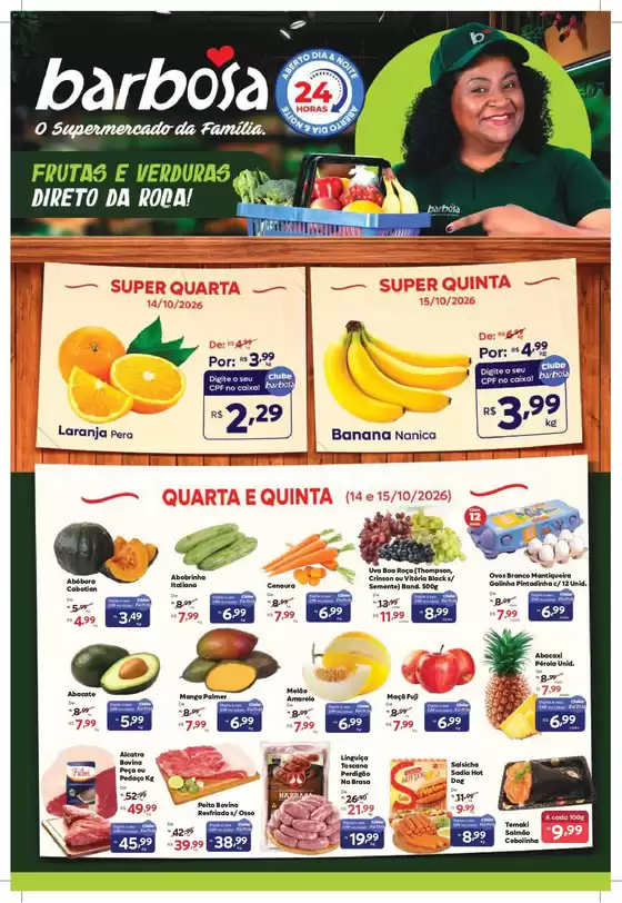 Catálogo Barbosa Supermercados | Quarta e Quinta | 2026-10-14T00:00:00.000Z - 2026-10-15T00:00:00.000Z