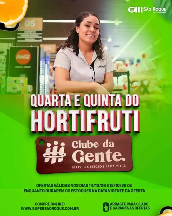 Catálogo São Roque Supermercados | Melhores ofertas e descontos | 2026-10-14T00:00:00.000Z - 2026-10-15T00:00:00.000Z