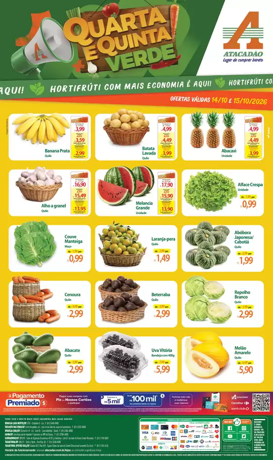 Catálogo Atacadão em Neves Paulista | Atacadão - Hortifrúti | 2026-10-14T00:00:00.000Z - 2026-10-15T00:00:00.000Z