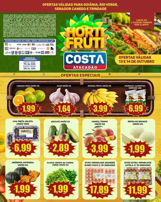 Catálogo Costa Atacadão | HORTIFRUTI | 2026-10-13T00:00:00.000Z - 2026-10-14T00:00:00.000Z