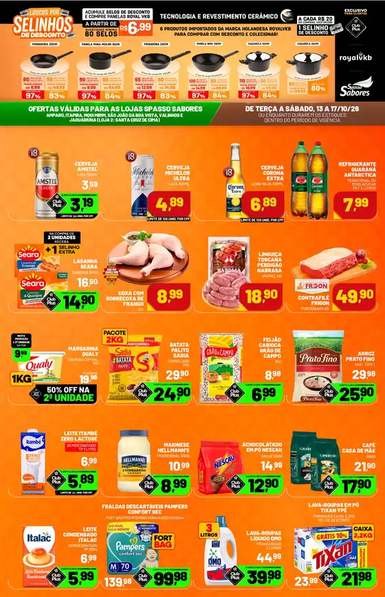 Catálogo Spasso Sabores | ENCARTE TERÇA A SÁBADO | 2026-10-13T00:00:00.000Z - 2026-10-17T00:00:00.000Z