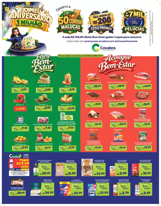 Catálogo Covabra Supermercados | Jornal de Ofertas Valinhos Indaiatuba Limeira Paulínia | 2026-10-12T00:00:00.000Z - 2026-10-14T00:00:00.000Z