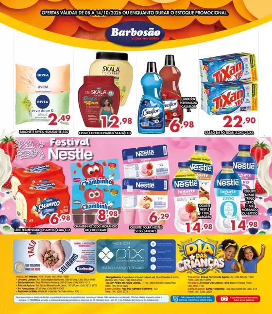 Catálogo Barbosão Extra Supermercados | Ofertas exclusivas | 2026-10-14T00:00:00.000Z - 2026-10-14T00:00:00.000Z