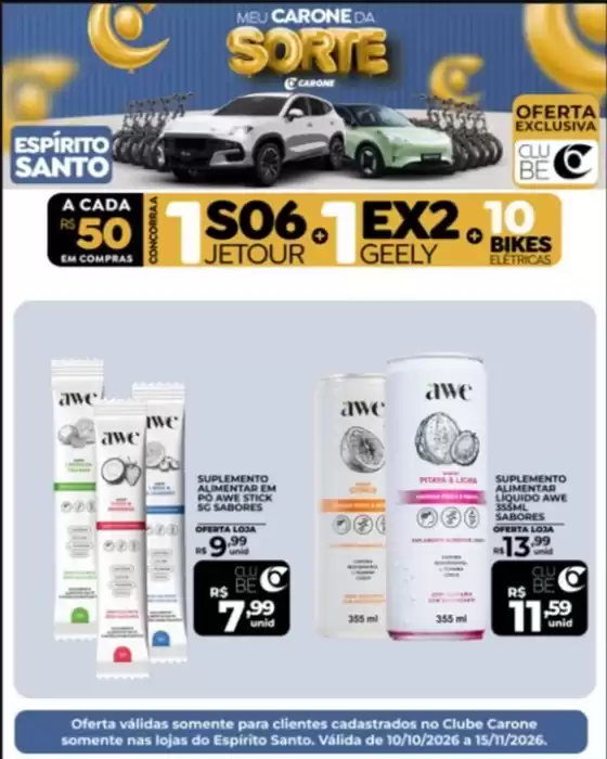 Catálogo Carone | Ofertas Especial | 2026-10-14T00:00:00.000Z - 2026-11-15T00:00:00.000Z