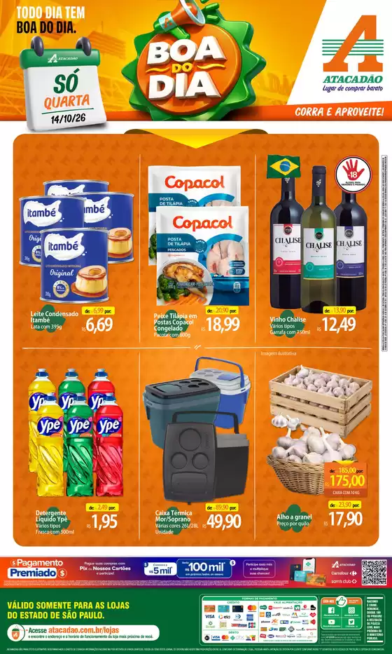 Catálogo Atacadão em Vargem Grande do Sul | Atacadão - Boa do Dia | 2026-10-14T00:00:00.000Z - 2026-10-14T00:00:00.000Z