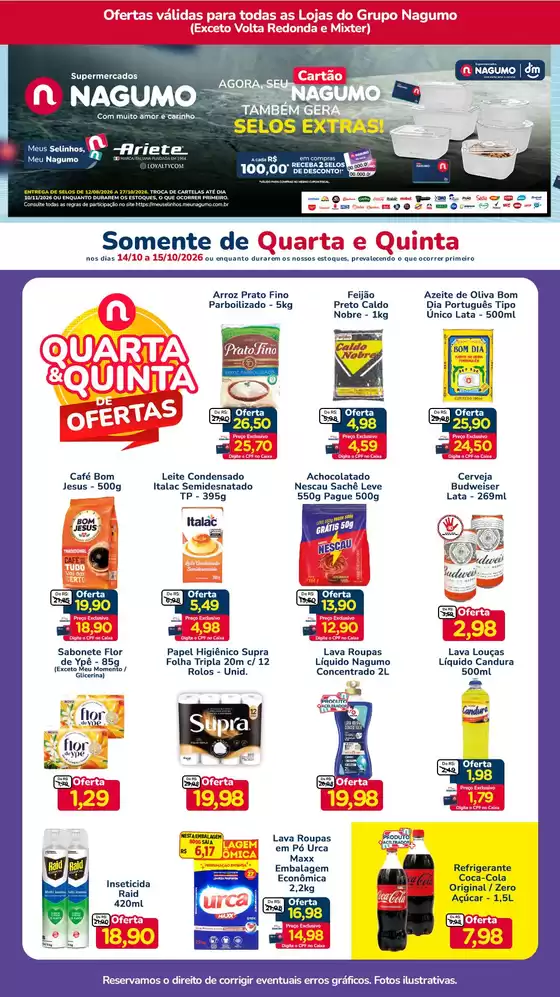 Catálogo Nagumo | QUARTA E QUINTA | 2026-10-14T00:00:00.000Z - 2026-10-15T00:00:00.000Z