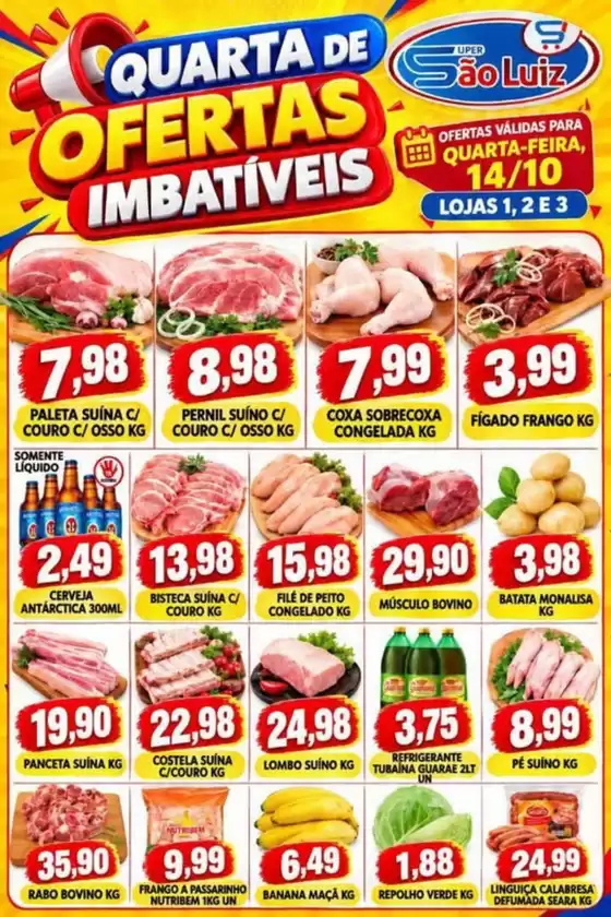 Catálogo Super São Luiz | Ofertas exclusivas | 2026-10-14T00:00:00.000Z - 2026-10-14T00:00:00.000Z
