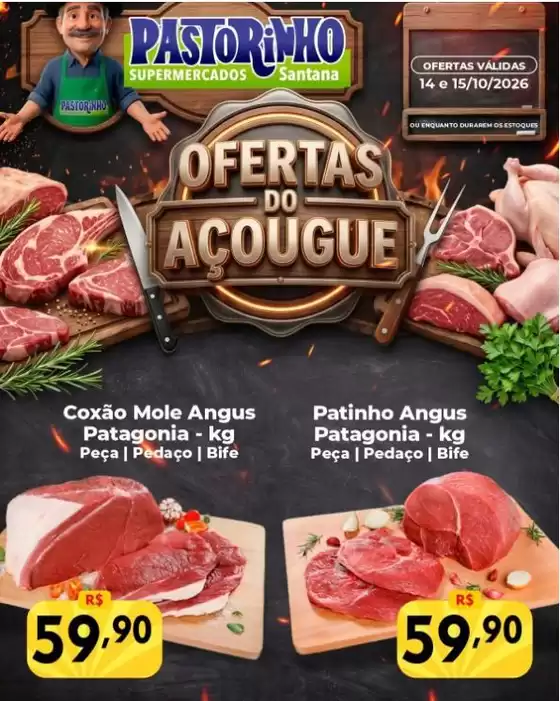 Catálogo Supermercado Pastorinho | Ótima oferta para caçadores de pechinchas | 2026-10-14T00:00:00.000Z - 2026-10-15T00:00:00.000Z