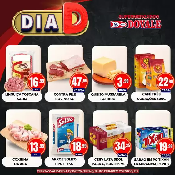 Catálogo Dovale | Ofertas especiais atraentes para todos | 2026-10-15T00:00:00.000Z - 2026-10-15T00:00:00.000Z