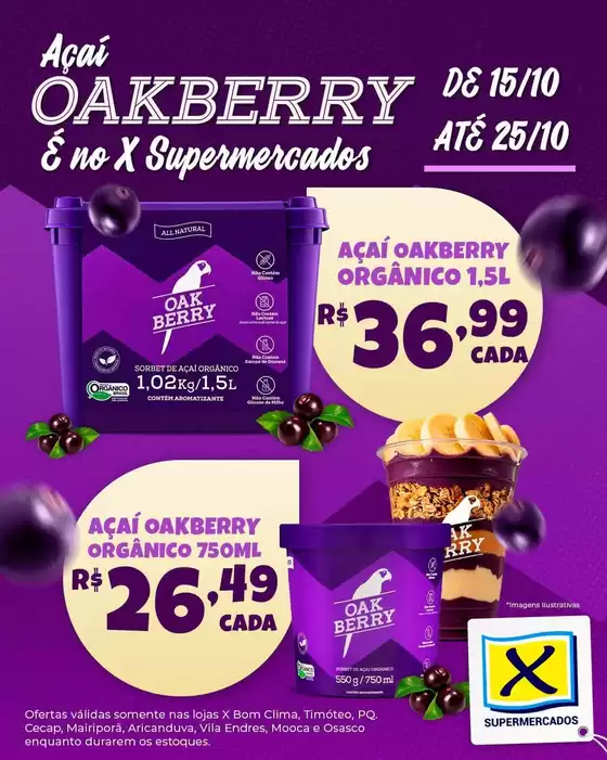 Catálogo X Supermercados | Ofertas e promoções atuais | 2026-10-15T00:00:00.000Z - 2026-10-25T00:00:00.000Z