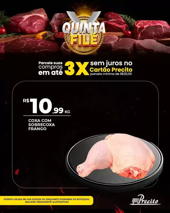 Catálogo Supermercado Precito | Ofertas e promoções atuais | 2026-10-15T00:00:00.000Z - 2026-10-15T00:00:00.000Z
