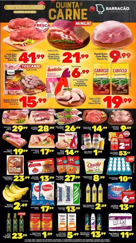 Catálogo Barracão Supermercado | Encarte Barracão Supermercado | 2026-10-15T00:00:00.000Z - 2026-10-15T00:00:00.000Z
