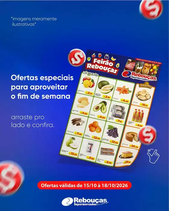 Catálogo Rebouças Supermercados em Cotia | Melhores ofertas e descontos | 2026-10-15T00:00:00.000Z - 2026-10-18T00:00:00.000Z