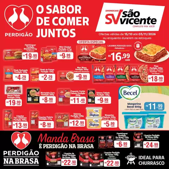 Catálogo Supermercados São Vicente | Melhores ofertas para todos os clientes | 2026-10-15T00:00:00.000Z - 2026-11-03T00:00:00.000Z