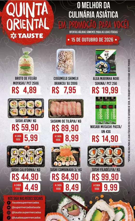 Catálogo Supermercados Tauste | ESPECIAL ORIENTAL | 2026-10-15T00:00:00.000Z - 2026-10-15T00:00:00.000Z