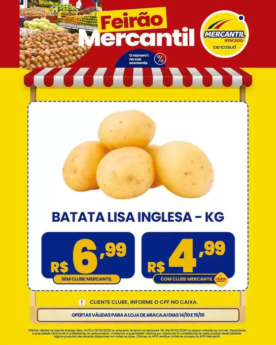 Catálogo Mercantil Atacado | Ótima oferta para caçadores de pechinchas | 2026-10-14T00:00:00.000Z - 2026-10-15T00:00:00.000Z