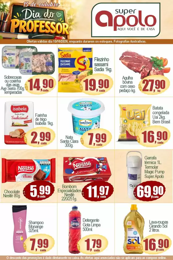 Catálogo Super Apolo em Cotia | Encarte Super Apolo | 2026-10-15T00:00:00.000Z - 2026-10-15T00:00:00.000Z