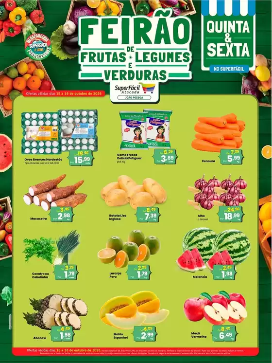 Catálogo SuperFácil Atacado | Encarte SuperFácil Atacado | 2026-10-15T00:00:00.000Z - 2026-10-16T00:00:00.000Z