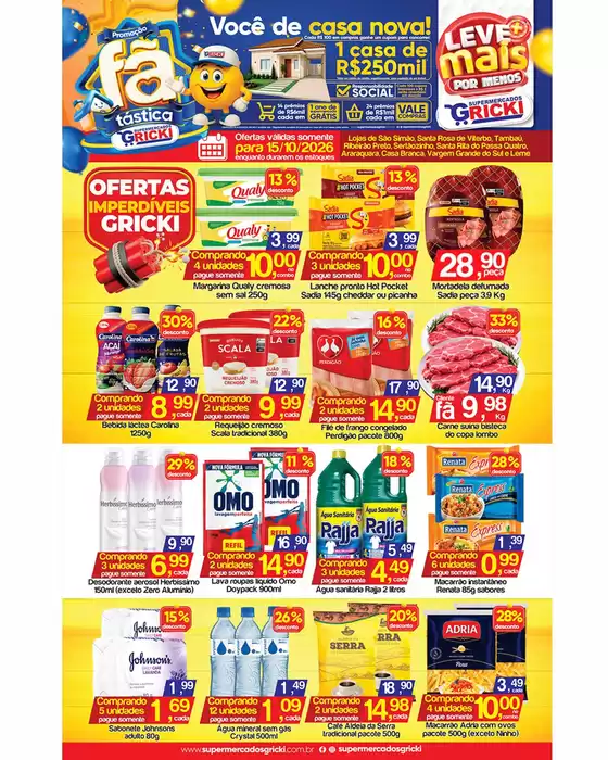 Catálogo Supermercados Gricki | Encarte Supermercados Gricki | 2026-10-15T00:00:00.000Z - 2026-10-15T00:00:00.000Z