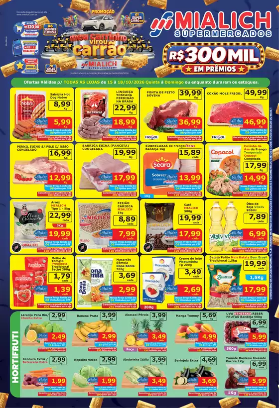 Catálogo Mialich Supermercados | Melhores ofertas para todos os clientes | 2026-10-15T00:00:00.000Z - 2026-10-18T00:00:00.000Z