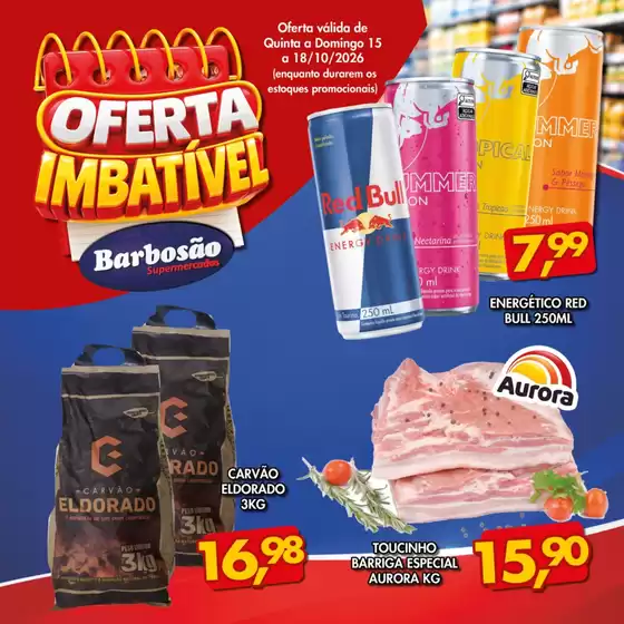 Catálogo Barbosão Extra Supermercados | Encarte Barbosão Extra Supermercados | 2026-10-15T00:00:00.000Z - 2026-10-18T00:00:00.000Z