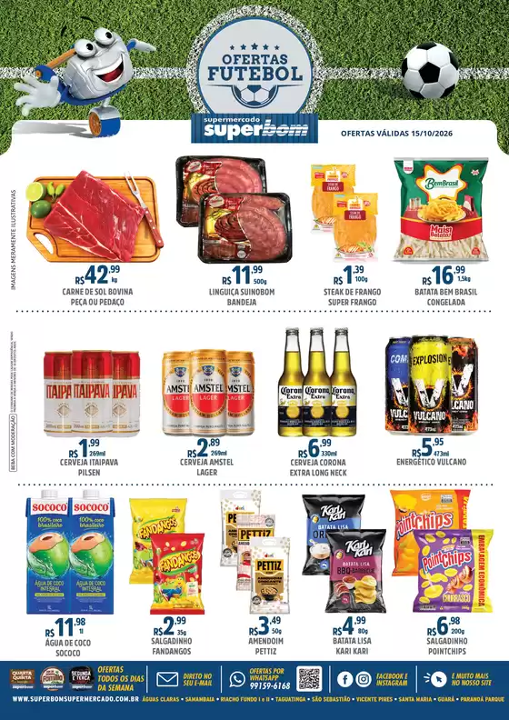 Catálogo Superbom Supermercado | Encarte futebol a4 final 1791969003 | 2026-10-15T00:00:00.000Z - 2026-10-15T00:00:00.000Z