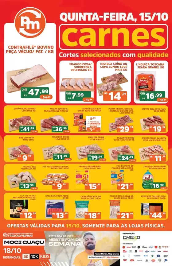 Catálogo Supermercados Pague Menos | Ofertas pague menos carnes 15 out.pdf | 2026-10-15T00:00:00.000Z - 2026-10-15T00:00:00.000Z